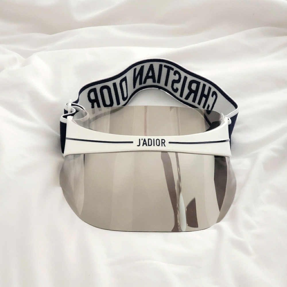 Christian Dior  DiorClub1 Visor Navy Blue/ White